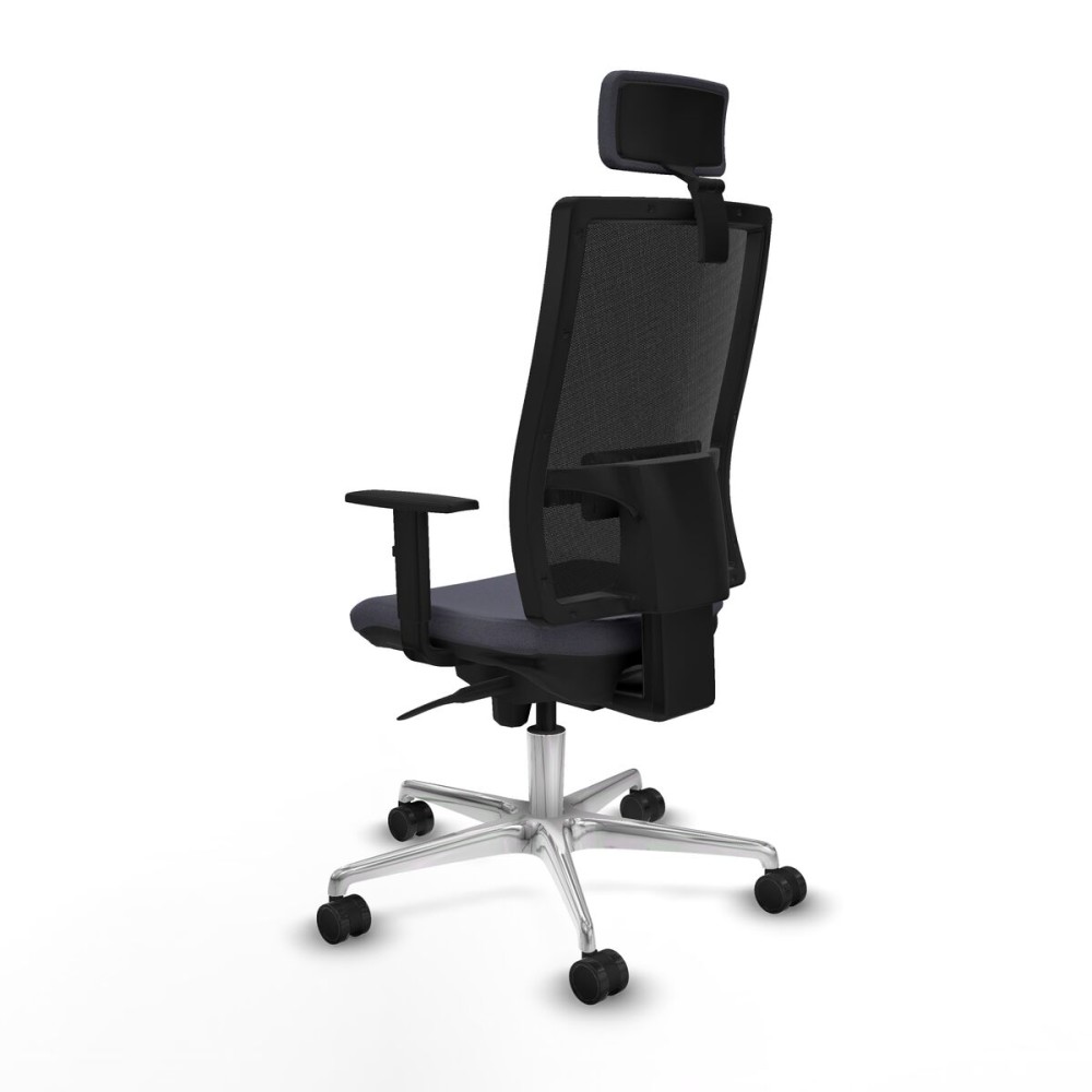 Chaise de Bureau avec Appui-tête Piqueras y Crespo 1D086N2 Gris foncé