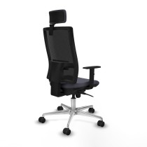 Bürostuhl mit Kopfstütze Piqueras y Crespo 1D086N2 Dunkelgrau