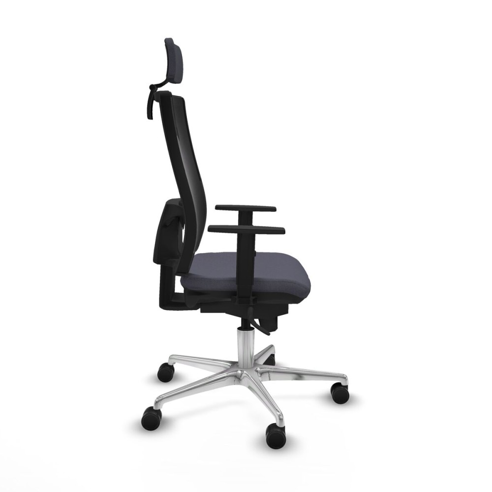 Chaise de Bureau avec Appui-tête Piqueras y Crespo 1D086N2 Gris foncé