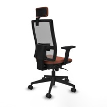 Bürostuhl mit Kopfstütze Piqueras y Crespo 2D066N2 Braun Grau