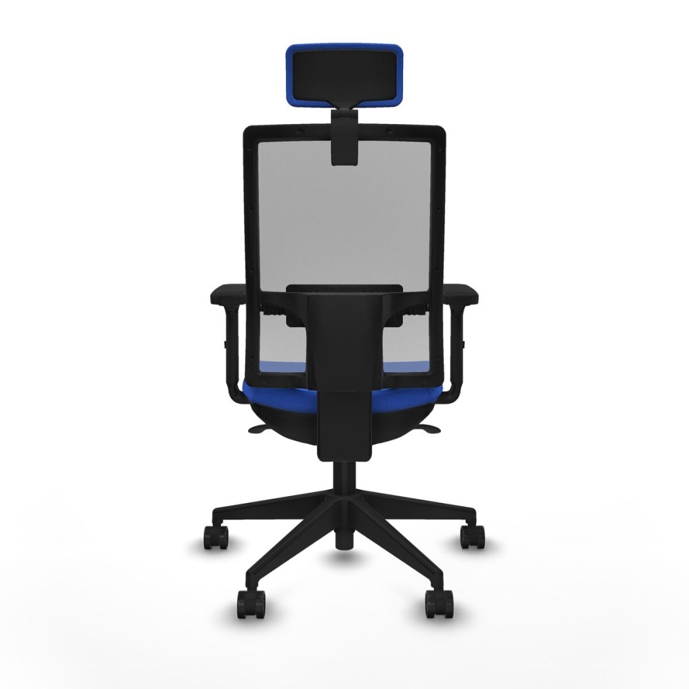 Bürostuhl mit Kopfstütze Piqueras y Crespo 2D066N2 Blau