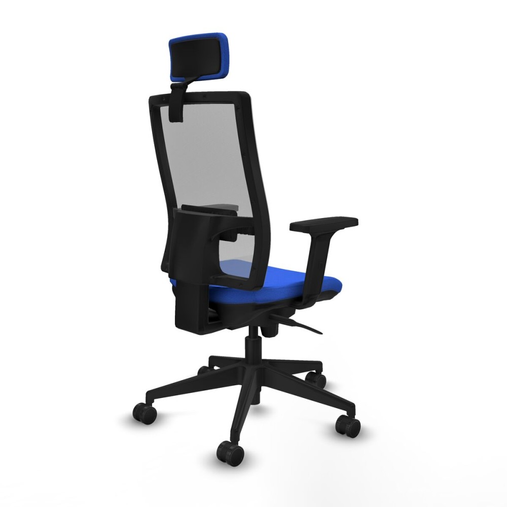 Bürostuhl mit Kopfstütze Piqueras y Crespo 2D066N2 Blau