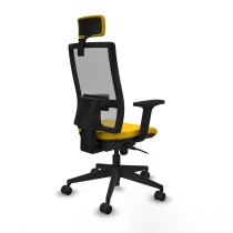 Bürostuhl mit Kopfstütze Piqueras y Crespo 2D066N2 Gelb