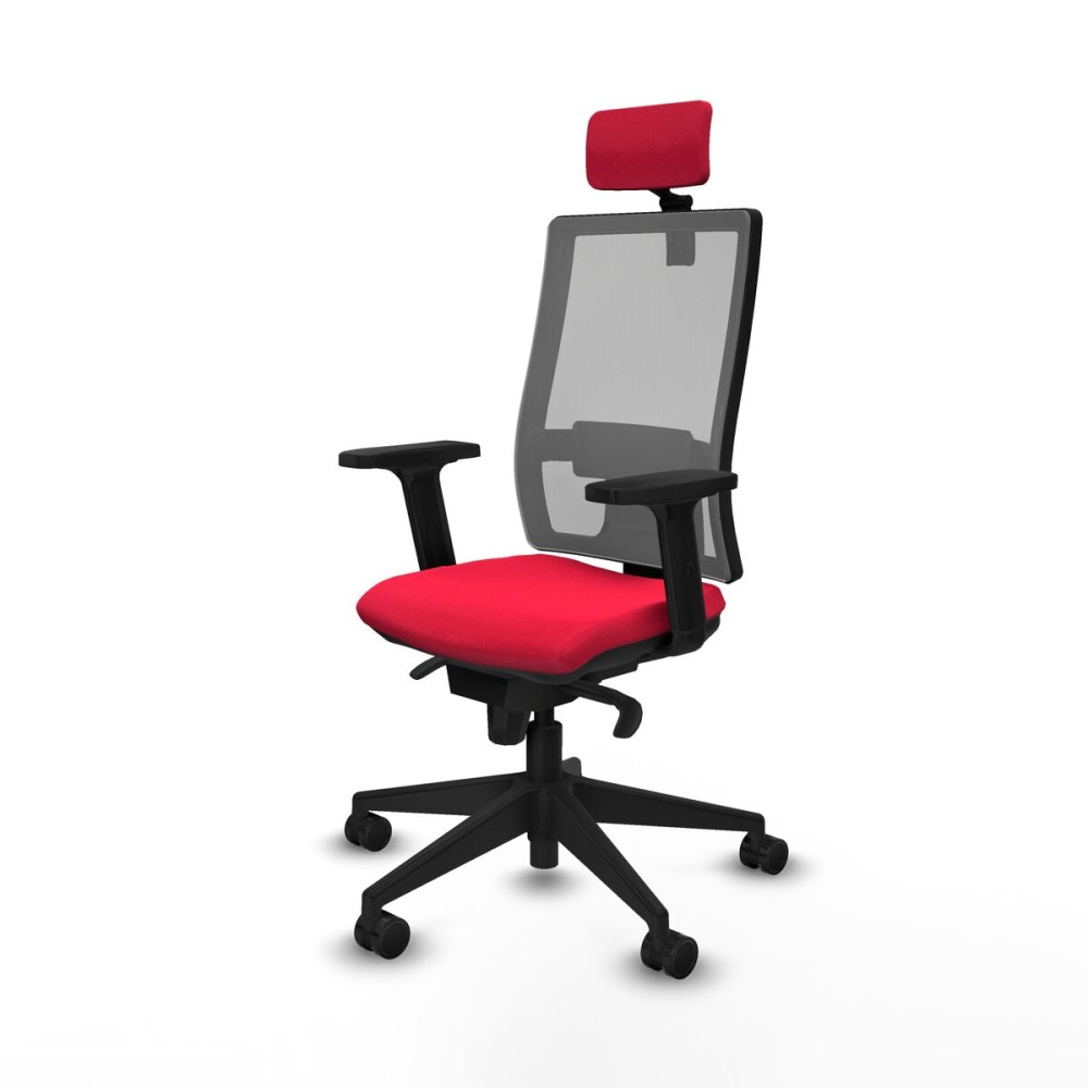 Bürostuhl mit Kopfstütze Piqueras y Crespo 2D066N2 Rot