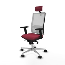 Bürostuhl mit Kopfstütze Piqueras y Crespo 2D086N2 Granatrot