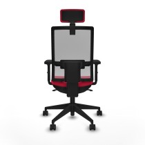 Bürostuhl mit Kopfstütze Piqueras y Crespo 2D066N2 Rot