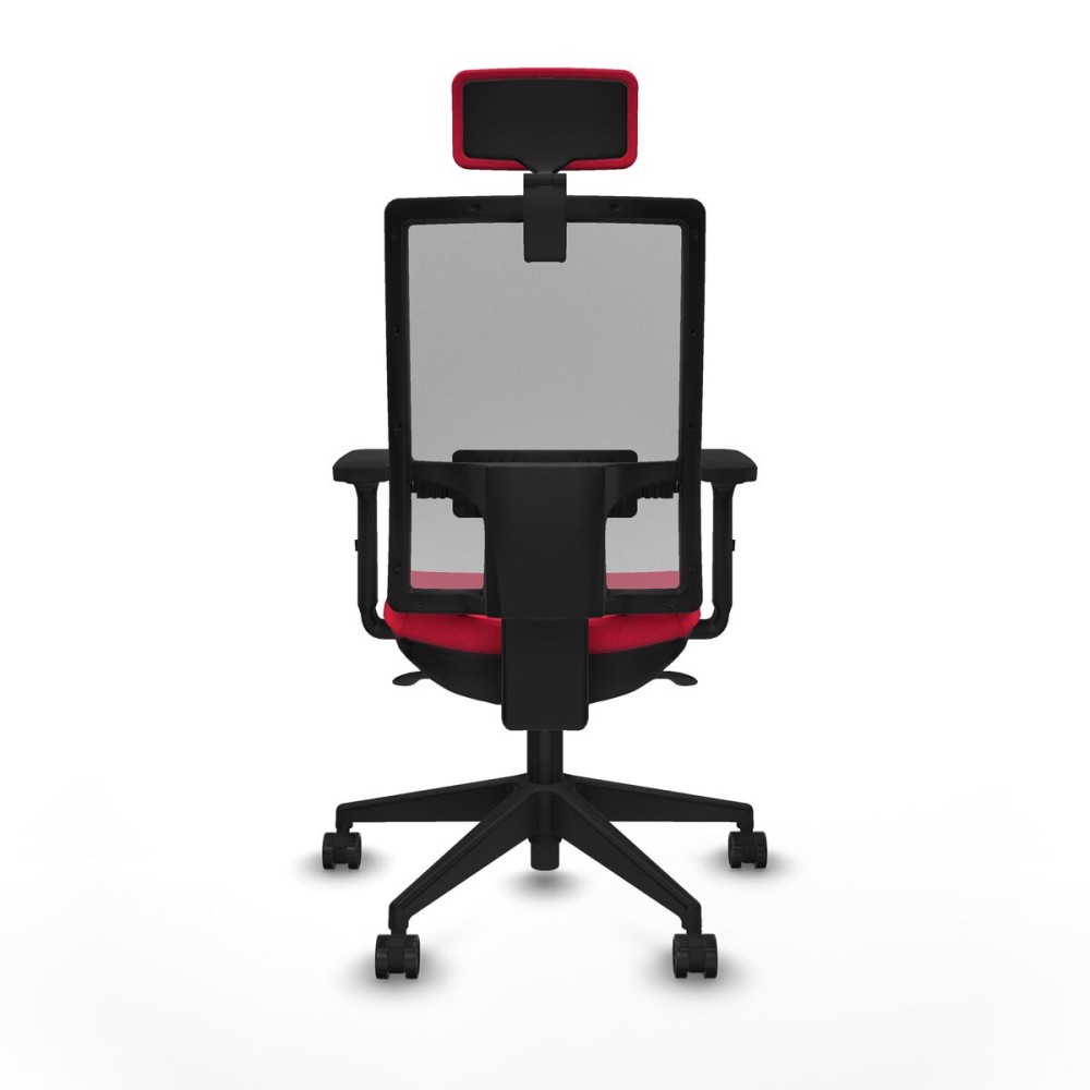 Bürostuhl mit Kopfstütze Piqueras y Crespo 2D066N2 Rot