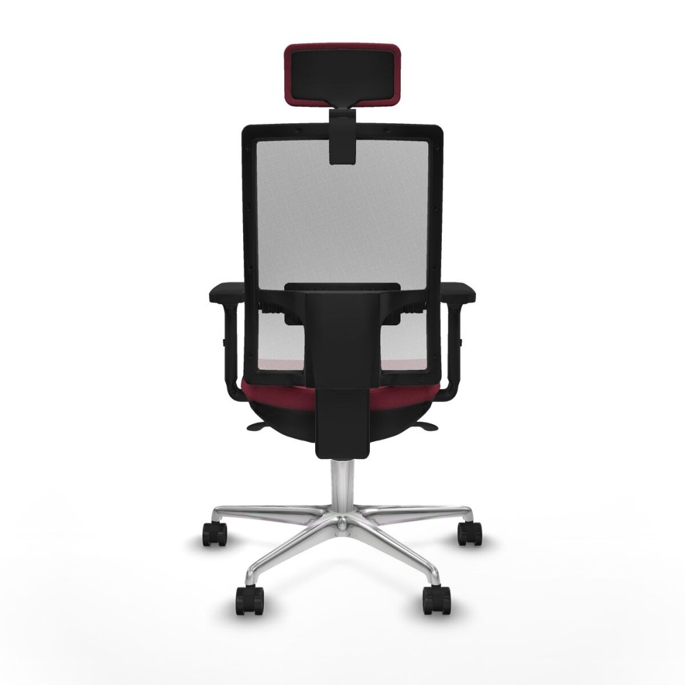 Office Chair with Headrest Piqueras y Crespo 2D086N2 Maroon
