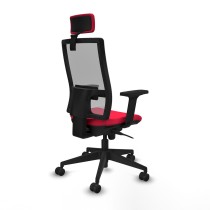 Chaise de Bureau avec Appui-tête Piqueras y Crespo 2D066N2 Rouge