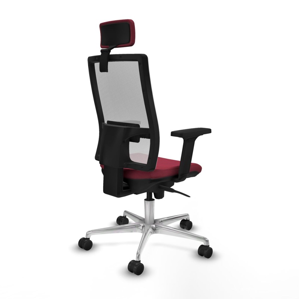 Bürostuhl mit Kopfstütze Piqueras y Crespo 2D086N2 Granatrot