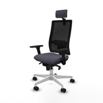 Bürostuhl mit Kopfstütze Piqueras y Crespo 3D026N2 Dunkelgrau