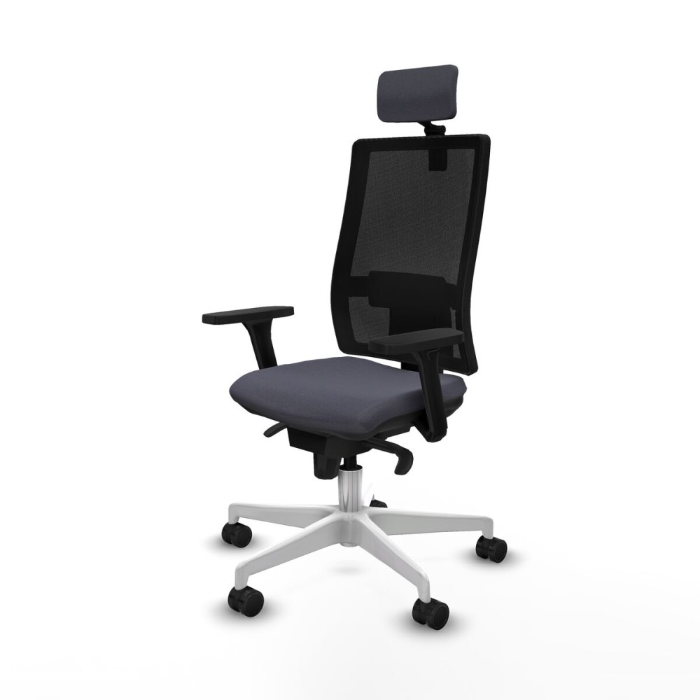 Bürostuhl mit Kopfstütze Piqueras y Crespo 3D026N2 Dunkelgrau