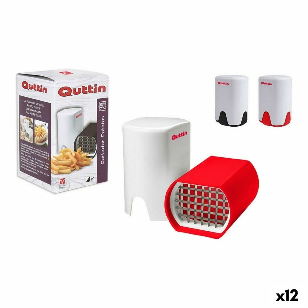Découpeur de Pommes de Terre Quttin 10 x 8,5 x 13,5 cm (12 Unités)