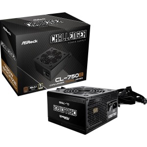 Bloc d’Alimentation ASRock 90-UXC075-BNEAAA ATX 750 W 80 Plus Bronze