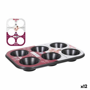 Puddingform Quttin 52299 26,5 x 18,5 x 3 cm (12 Stück)