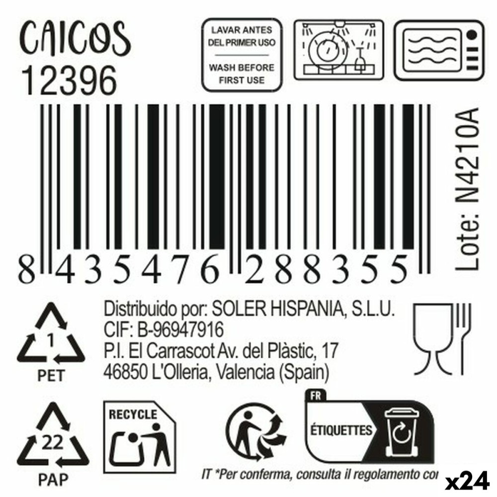 Schüssel Inde Ø 13,8 x 8 cm 700 ml (24 Stück)