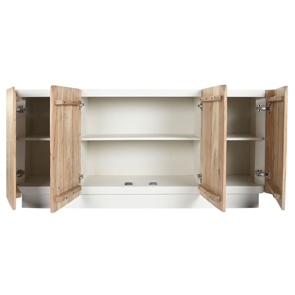 Anrichte Home ESPRIT Weiß natürlich Akazienholz Mango-Holz 170 x 40 x 80 cm
