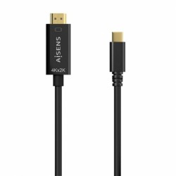 Câble HDMI Aisens A109-0624 Noir 1,8 m