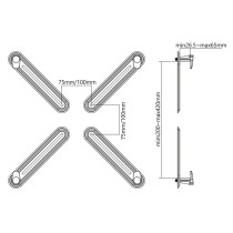 Screen Table Support MacLean MC-899 27" 13"