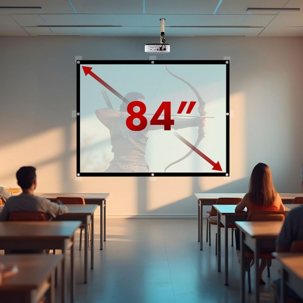 Projection Screen MacLean MC-166 84"