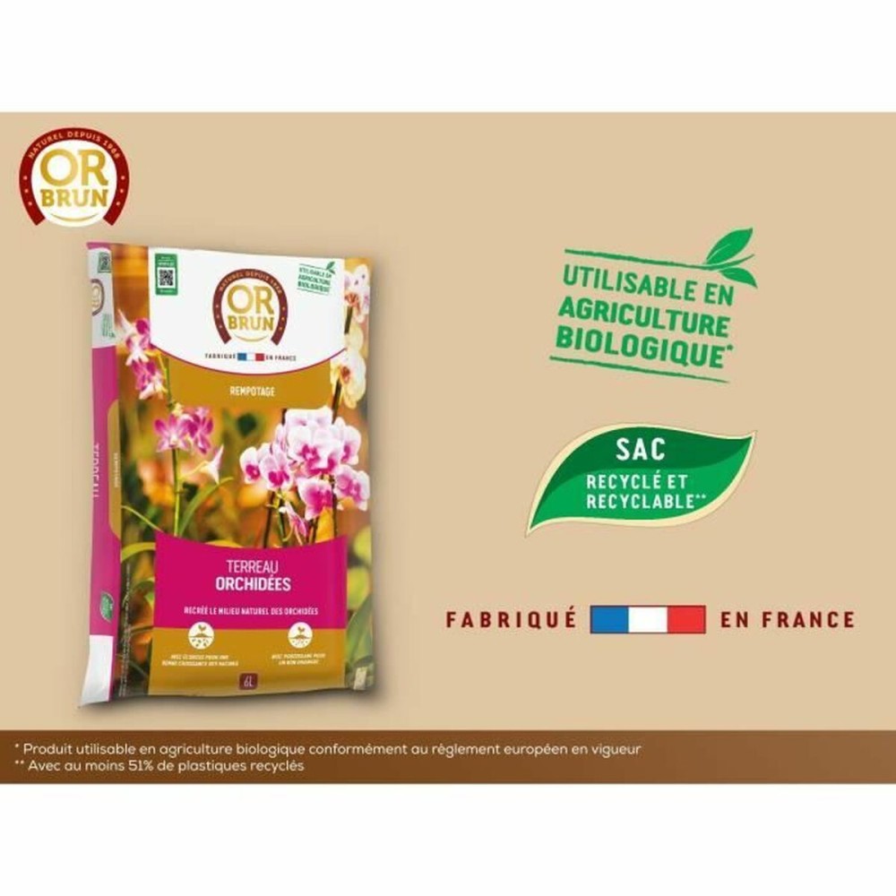 Blumenerde OR BRUN 6 L