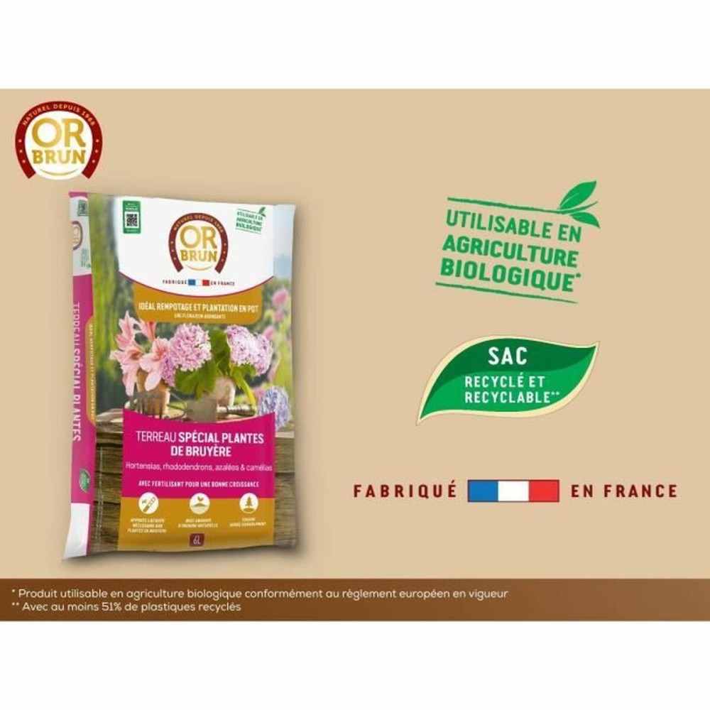 Blumenerde OR BRUN 6 L