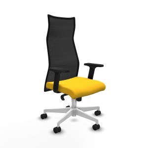Chaise de Bureau Piqueras y Crespo B2D026N Jaune