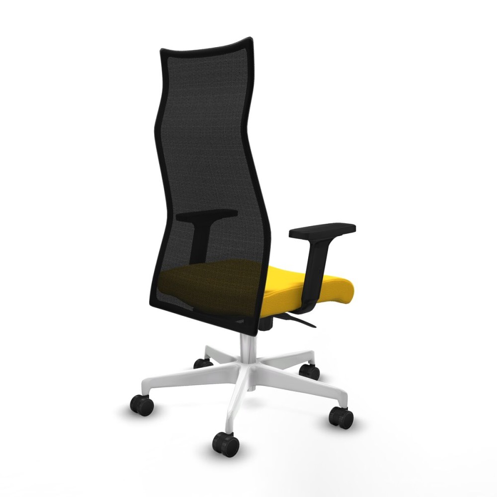 Chaise de Bureau Piqueras y Crespo B2D026N Jaune