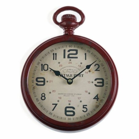 Wall Clock Versa Metal (28 x 5 x 22 cm)