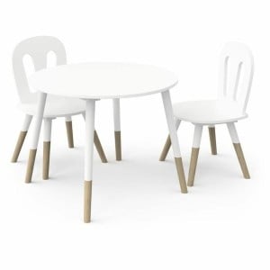 Tisch und Stuhl Set für Kinder Demeyere Weiß