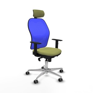 Office Chair with Headrest Piqueras y Crespo 1D086G2 Green