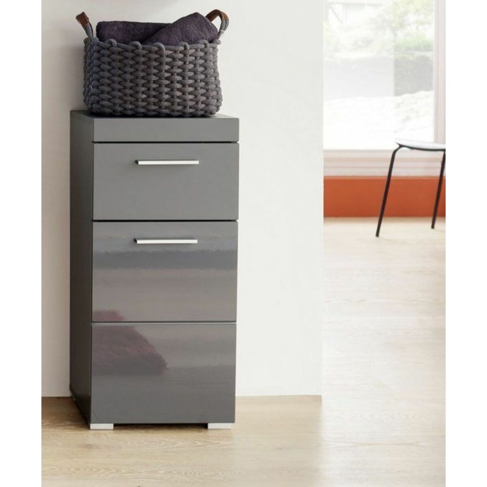 Beistellmöbel Trendteam Grau 37 x 31 x 79 cm
