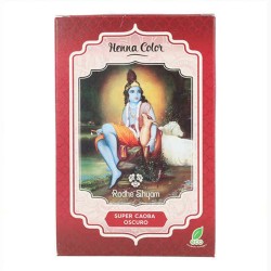 Coloration Semi-permanente Henna Radhe Shyam Shyam Henna Acajou (100 g)