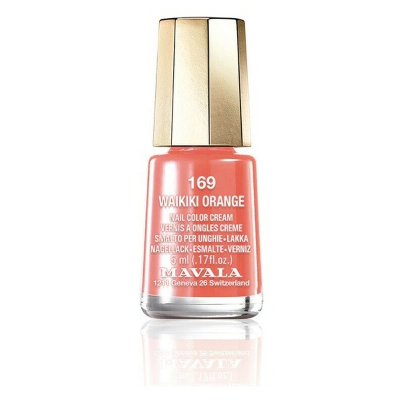 Nail polish Nail Color Cream Mavala 169-waikiki orange (5 ml)