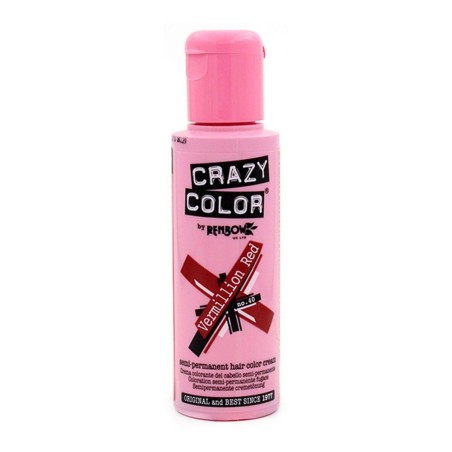 Dauerfärbung Crazy Color  40 Vermillion Red (100 ml)