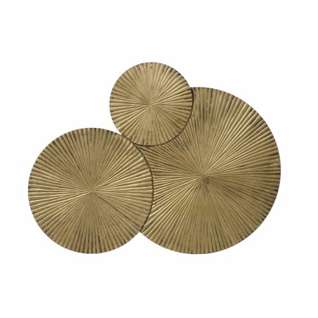 Wall Decoration DKD Home Decor Circles MDF Wood (107 x 2 x 81 cm)