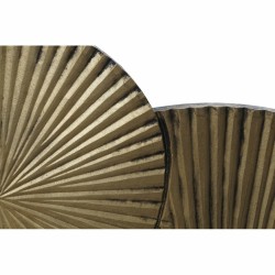 Décoration murale DKD Home Decor Cercles Bois MDF (107 x 2 x 81 cm)