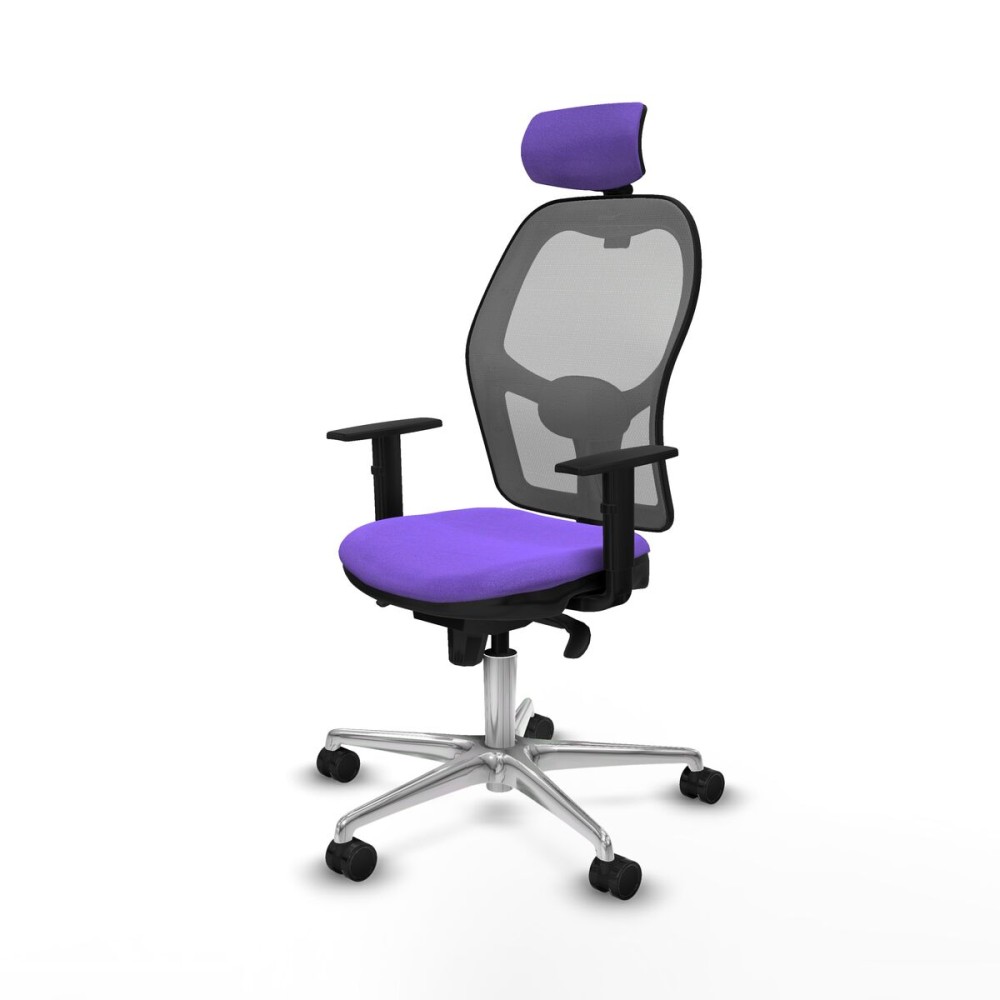 Office Chair with Headrest Piqueras y Crespo 1D086N2 Lilac