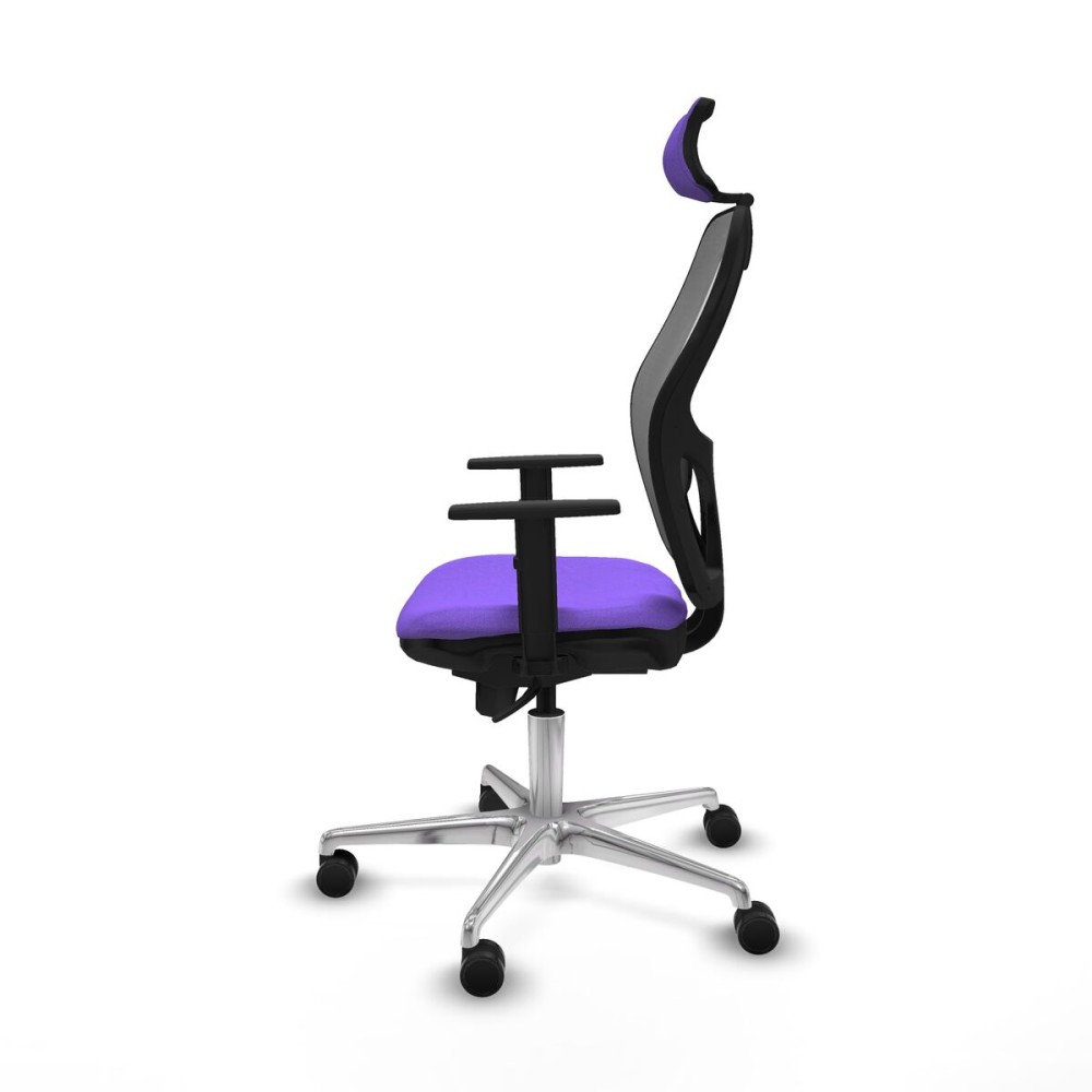 Office Chair with Headrest Piqueras y Crespo 1D086N2 Lilac