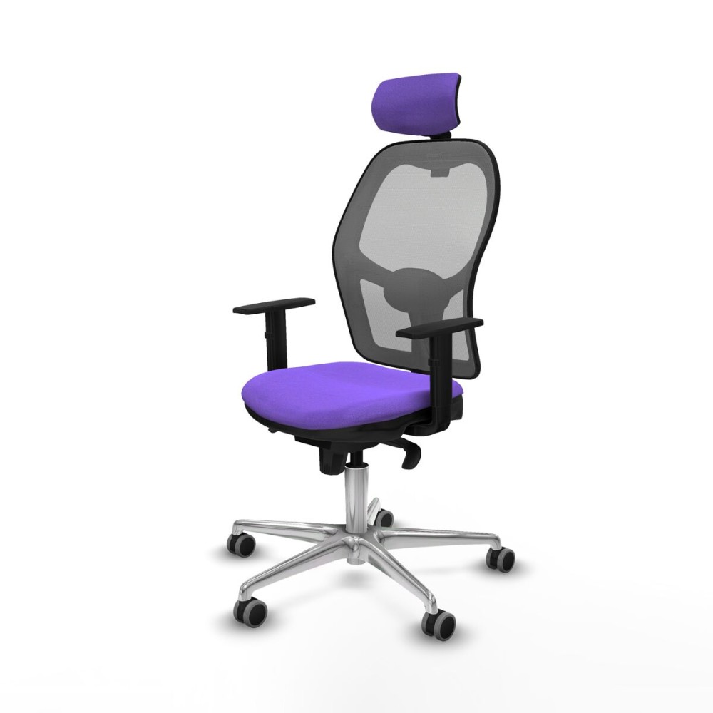 Office Chair with Headrest Piqueras y Crespo 1D086G2 Lilac