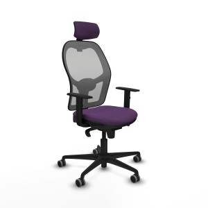 Office Chair with Headrest Piqueras y Crespo 1D036G2 Purple