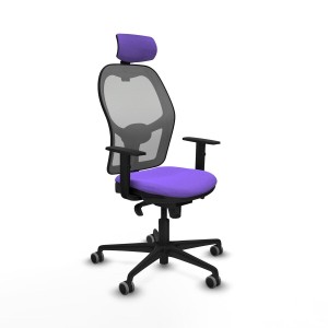 Chaise de Bureau avec Appui-tête Piqueras y Crespo 1D036G2 Lila