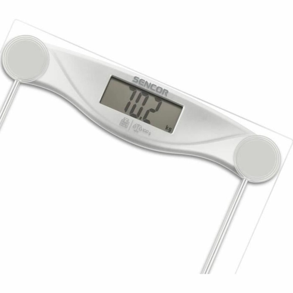 Balance Numérique de Salle de Bain Sencor Transparent verre Verre trempé 150 kg