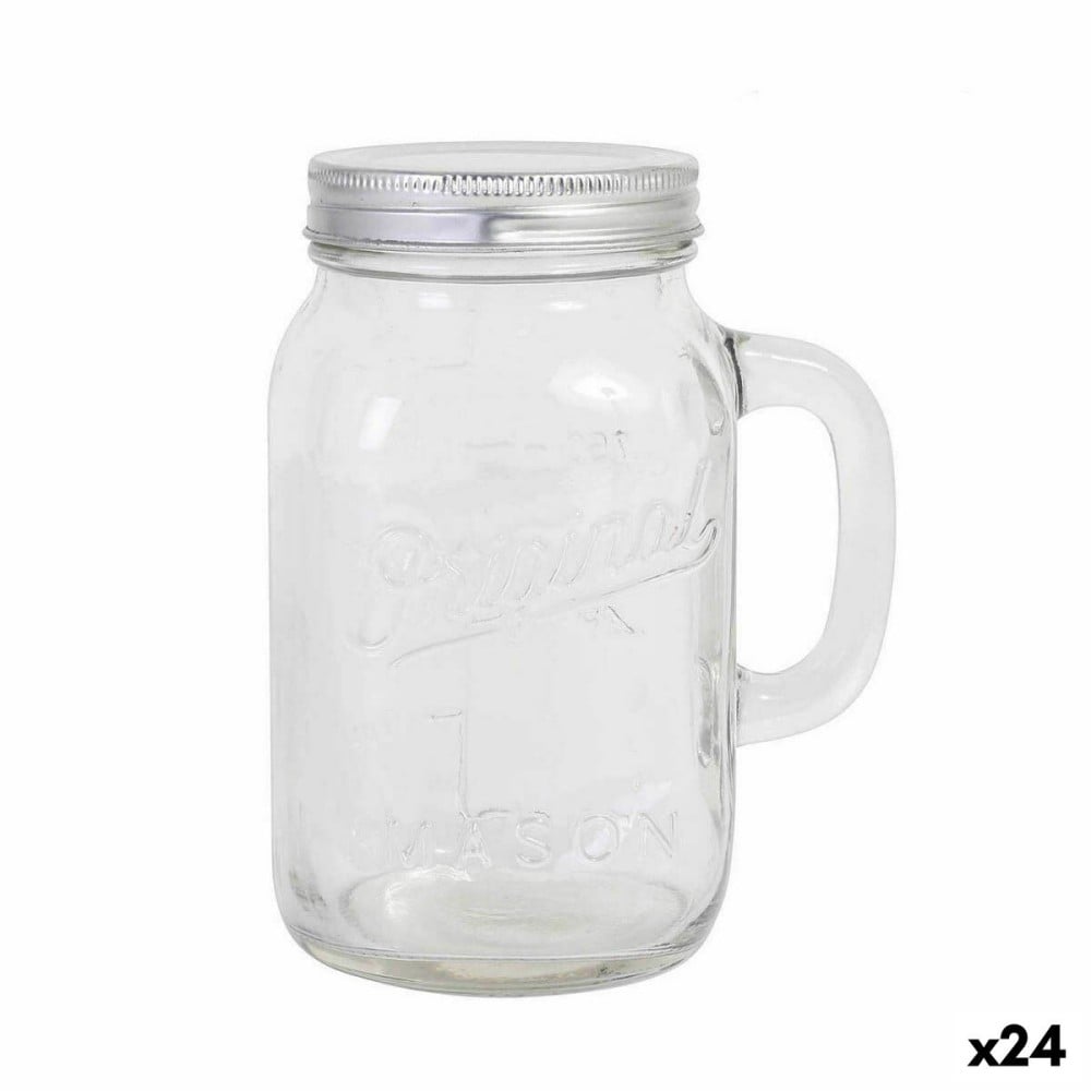 Carafe en Verre Transparent Viejo Valle 900 ml Avec couvercle
