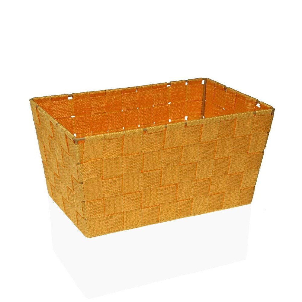 Mehrzweckkorb Versa Flandes 20 x 15 x 30 cm Gelb