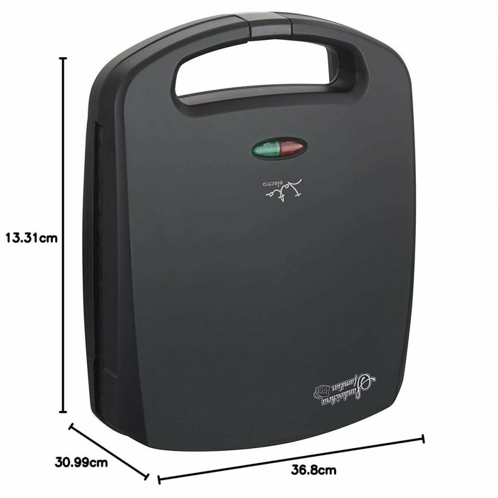 Sandwich Maker JATA Black 1500 W