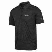 Herren Kurzarm-Poloshirt Regatta Remex II Ash Dunkelgrau