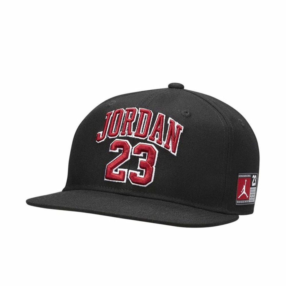 Sportkappe Jordan Jordan Jersey Flatbrim Infantil Schwarz