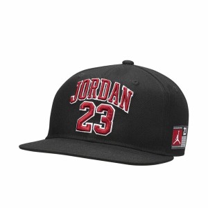 Sportkappe Jordan Jordan Jersey Flatbrim Infantil Schwarz