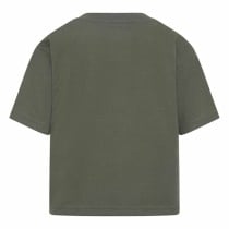 Child's Short Sleeve T-Shirt Converse Chuck Patch Boxy Olive